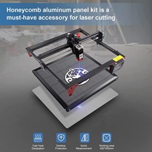 JOYWA Honeycomb Laser Bed（19.68"x 19.68"x 0.87"）,Honeycomb Working Table, for Fast Heat Dissipation and Desktop-Protecting, Compatible with All Laser Cutter