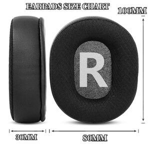 YunYiYi Upgrade Earpads Replacement Ear Cushions Compatible with Mixcder E7 / E8 / E9 (DIY) Headphones Memory Foam Replacement Earpad Ear Cups Parts (Perforated)