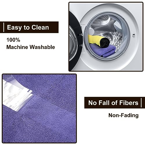 UCINNOVATE 1 Pack Car Drying Towel Extra Large, 63 x 23 Inch, Car SUV Truck Boat Drying with Mesh Pouch, 5X Water-Absorption, Lint and Scratch-Free, for Car Detailing Cleaning