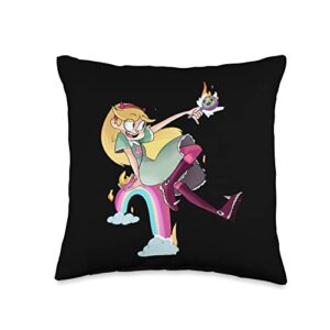star vs. the forces of evil star butterfly vs. the forces of evil throw pillow, 16x16, multicolor