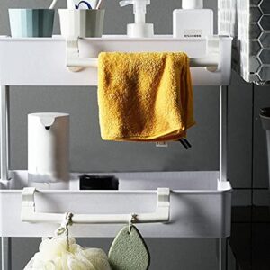 Modern Kitchen Over Cabinet Plastic Towel Bar Rack, Hang on Inside or Outside of Doors, Storage and Organization for Hand and Dish Towels, Rag(1pcs)