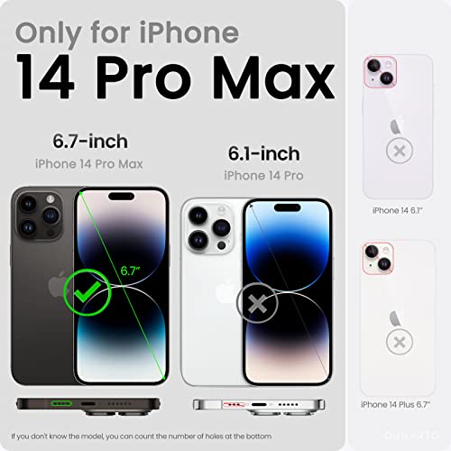 ORNARTO Compatible with iPhone 14 Pro Max Case 6.7, Slim Liquid Silicone 3 Layers Full Covered Soft Gel Rubber Phone Case Protective Cover with Microfiber Lining 6.7 inch-Black