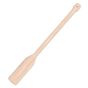 36 inch large wooden mixing stirring paddle-kitchen accessories,wood mash spoon for cooking in big pot and stockpots