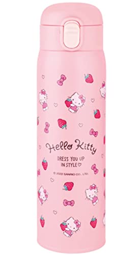 Everyday Delights Hello Kitty Stainless Steel Insulated Water Bottle Pink 480ml