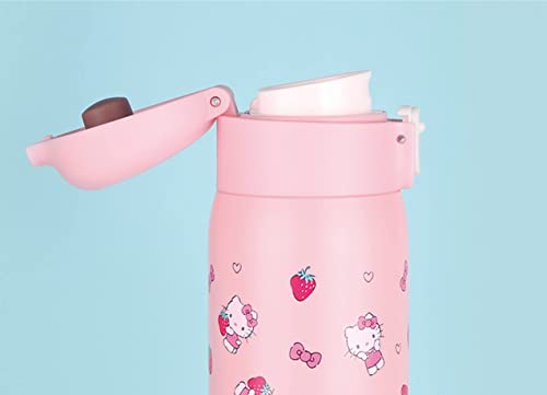 Everyday Delights Hello Kitty Stainless Steel Insulated Water Bottle Pink 480ml