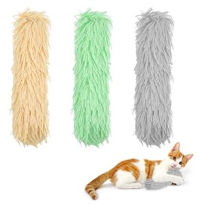 bowinr 3 pack cat toys cat pillows, catnip toys for cats, soft durable crinkle sound catnip toys for indoor cats, promotes kitten exercise