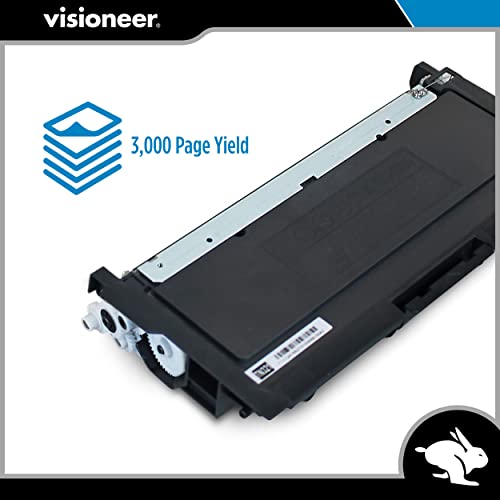 Visioneer Printer Toner Cartridge, Replacement Laser Printer Toner Refill Cartridge for Rabbit PC30dwn Laser Printer / Copy Machine, 3,000 Page Yield