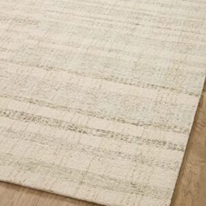 Loloi Chris Loves Julia x Loloi Chris Collection CHR-02 Natural/Sage 2'-6" x 7'-6" Runner Rug