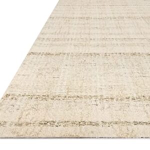 Loloi Chris Loves Julia x Loloi Chris Collection CHR-02 Natural/Sage 2'-6" x 7'-6" Runner Rug