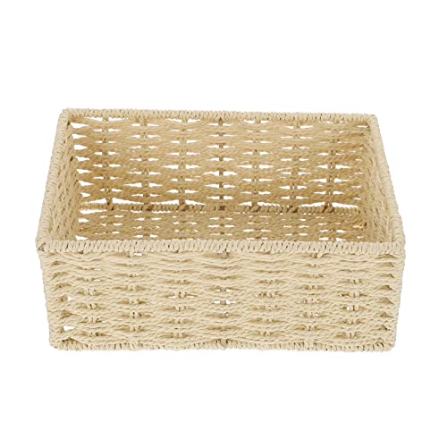 Woven Storage Basket Woven Storage Bins Rattan Storage Basket Baskets Square Storage Basket