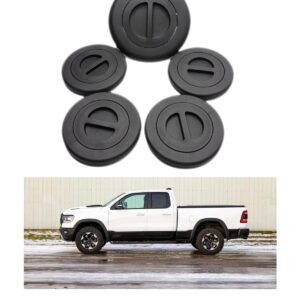 Trucks Towing Prep Group Bed Plug Cover Kit, Replace 68225506AA, Fit for Dodge Ram 2500 and 3500 Pickups 2014-2019, Trailer Tow Cover for Truck with 5th Wheel/Gooseneck Towing Setups