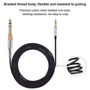 Asobilor Custom One Pro Replacement Cable Cord for Beyerdynamic Custom One Pro/Pro Plus Headphones with 6.35mm Adapter(6.6Ft / 2m)