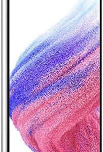 Samsung Galaxy A53 5G (SM-A536E/DS) Dual SIM,128 GB 6GB RAM, Factory Unlocked GSM, International Version - No Warranty - (Awesome White) (Renewed)