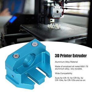 Hotend Extruder, Hotend Extrusion Head 6061-T6 Aluminium Alloy Hot End Extruder Replacement for V6 3D Printer, 3D Printer Parts & Accessories