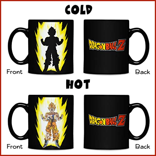 Fundom Super Saiyan Goku 16 oz. Heat Reactive Ceramic Coffee Mug