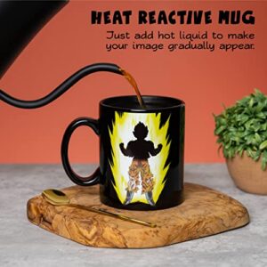 Fundom Super Saiyan Goku 16 oz. Heat Reactive Ceramic Coffee Mug