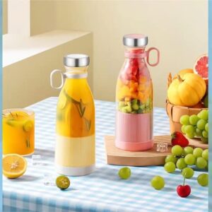 blender portable,fresh juice blender,personal blender (350ml, Deluxe (white))