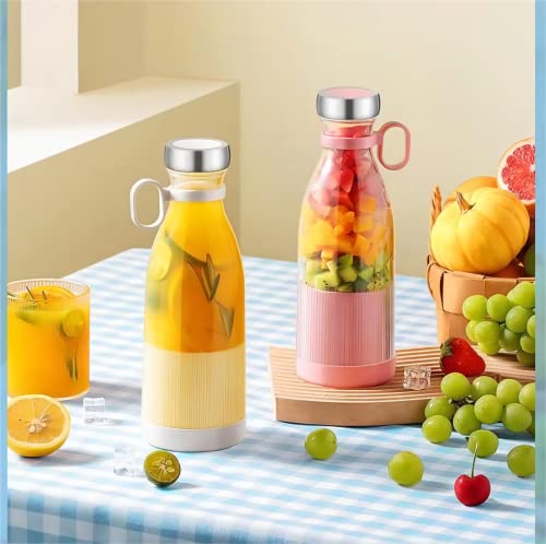 blender portable,fresh juice blender,personal blender (350ml, Deluxe (white))