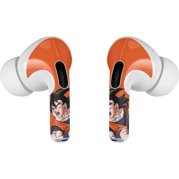 Skinit Decal Audio Skin Compatible with Apple AirPods Pro - Officially Licensed Dragon Ball Z Goku Turtle School Uniform Design