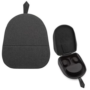 sony oem carrying case for wh-1000xm5 noise canceling headphones (black)