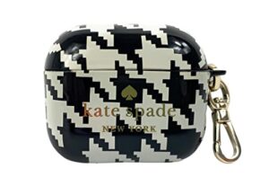kate spade new york houndstooth print airpods 3rd generation case