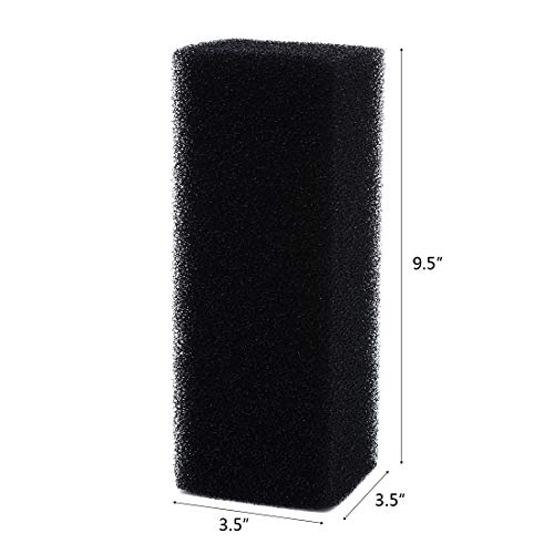 ALEGI Aquarium Bio Sponge Filter Media, Replacement Foam Insert Fit for 110 / Filters,30 PPI (AC110-4pcs)