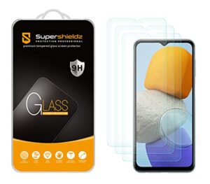 supershieldz (3 pack) designed for samsung galaxy a23 5g / galaxy a23 5g uw tempered glass screen protector, anti scratch, bubble free