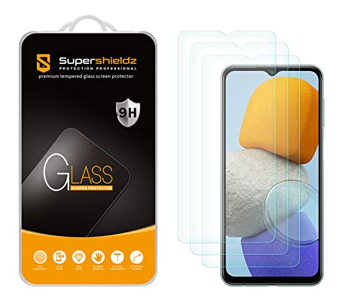 Supershieldz (3 Pack) Designed for Samsung Galaxy A23 5G / Galaxy A23 5G UW Tempered Glass Screen Protector, Anti Scratch, Bubble Free