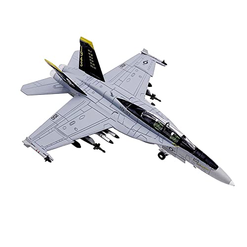 1/100 US Navy F/A-18F F-18 Super Hornet VF103 Fighter Aircraft Metal Military Diecast Plane Model for Collection or Gift