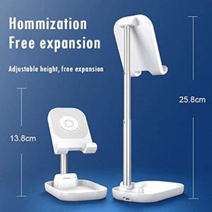 N/A Cell Phone Stand, Angle Adjustable Phone Stand,Desktop Sturdy Aluminum Metal Phone Holder,Compatible with Mobile Phone Tablet