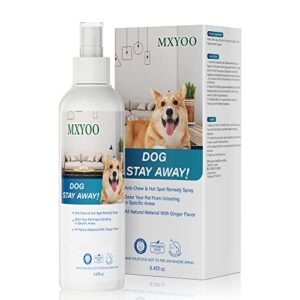 mxyoo dog stay away spray, training your dog where not to urinate, training corrector pets deterrent, indoor & outdoor use, no more marking