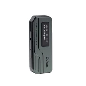 qls mc01/mc01se portable usb dac/amp dual flagship cs43131 hifi decoder headphone amplifier 4.4mm/3.5mm type-c usb (mc01 grey)