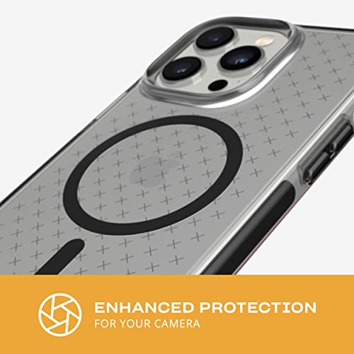 tech21 iPhone 14 Pro Max Evo Check Compatible with MagSafe® – Shock-Absorbing & Slim Protective Phone Case with 16ft FlexShock Multi-Drop Protection & Extra Buttons