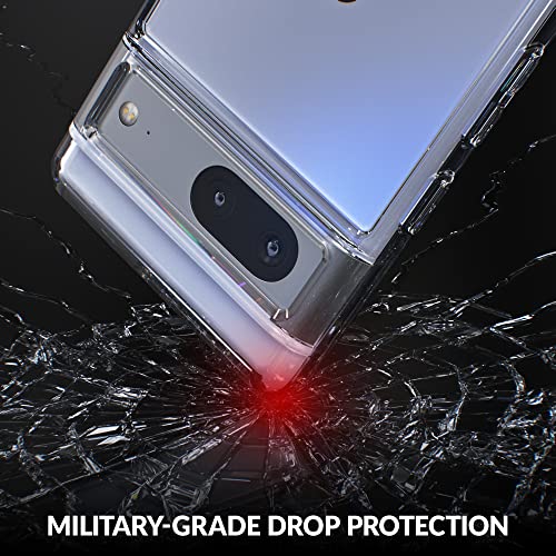 Crave Clear Guard for Pixel 7 Case, Shockproof Clear Case for Google Pixel 7