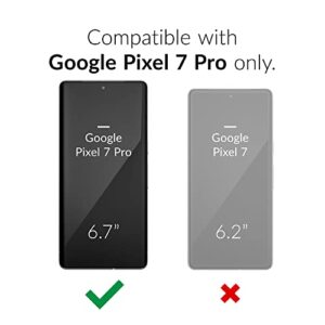 Crave Clear Guard for Pixel 7 Pro Case, Shockproof Clear Case for Google Pixel 7 Pro