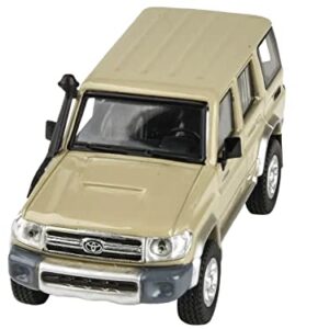 Toy Cars 2014 Land Cruiser 76 Sandy Taupe Tan 1/64 Diecast Model Car by Paragon Models PA-55316