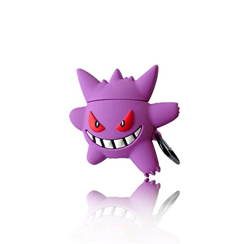 for Air pod pro Case, Cute 3D Lovely Unique Cartoon for Air pod pro 2 Silicone Cover Fun Funny Cool Design Fashion Cases for Boys Girls Kids Teen for Air pod pro Case(Pro Gengar)