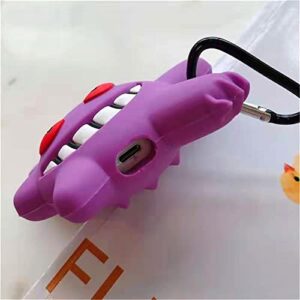 for Air pod pro Case, Cute 3D Lovely Unique Cartoon for Air pod pro 2 Silicone Cover Fun Funny Cool Design Fashion Cases for Boys Girls Kids Teen for Air pod pro Case(Pro Gengar)