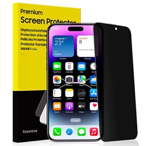 benks [2 pack] privacy screen protector compatible for iphone 14 pro max (2022),9h hardness anti spy tempered glass upgrade[dust-proof][scratch resistant][case friendly][bubble free][new version]