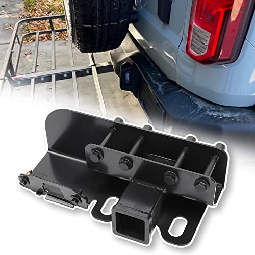 Broaddict Class III 2" Towing Hitch Receiver Fit for Ford Bronco 2021-2024, Rear Trailer Hitch, Black