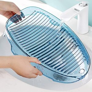 Cabilock Washboard Sink Washboard Decor Washboard Tie Hand Wash Board, Household Washing Board Wash Board Anti- Skid Washboard 1 Pc Washboard Washboard Decor Washboard Basin Washboard Basin