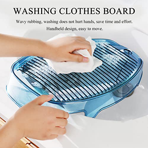 Cabilock Washboard Sink Washboard Decor Washboard Tie Hand Wash Board, Household Washing Board Wash Board Anti- Skid Washboard 1 Pc Washboard Washboard Decor Washboard Basin Washboard Basin