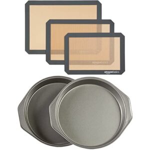 amazon basics baking mat and cake pan