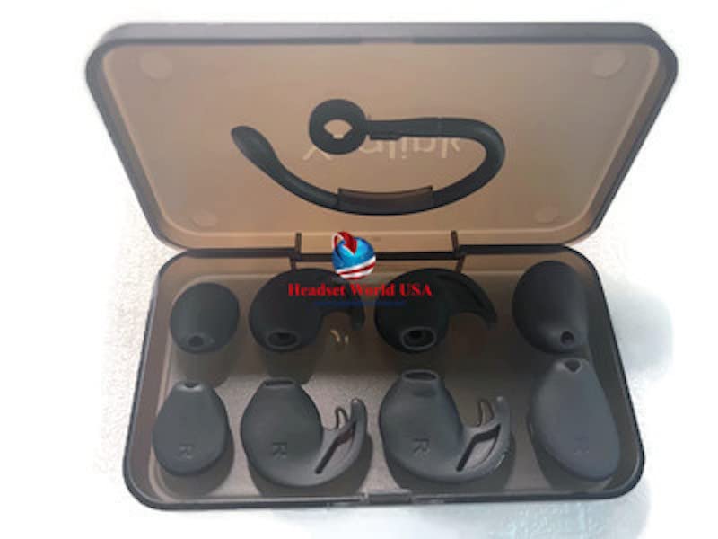 HWUSA Earhook and Eartips Pack Compatible with Yealink WH63/WH67 Headsets