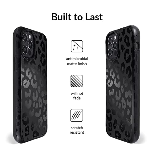 Velvet Caviar Designed for iPhone 14 PRO MAX Case for Woman Women [8ft Drop Tested] Compatible with MagSafe - Cute Girly Magnetic Protective Phone Cover (Black Leopard Cheetah)