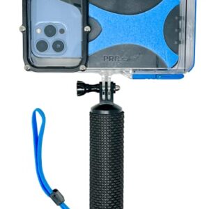 ProShot Dive - Underwater iPhone Housing Rated to 130ft/40m. Universal Waterproof iPhone Case, Compatible with All iPhones. Fits iPhone 6s - iPhone 14 Pro Max. Scuba Diving and Snorkeling iPhone Case.