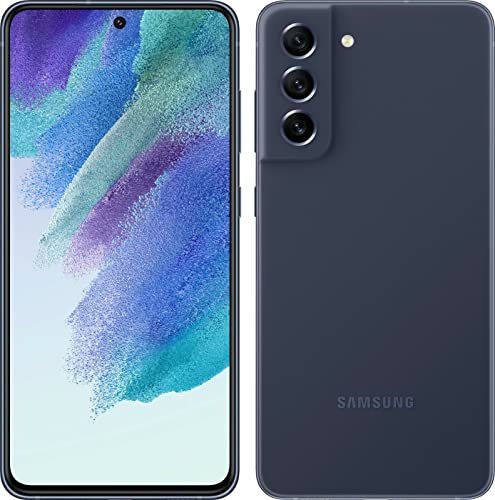 SAMSUNG Galaxy S21 FE 5G SM-G990U - 128 GB - Navy (T-Mobile)(Renewed)