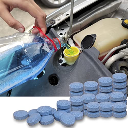 awave bloom 200 Pcs Windshield Washer Fluid Tablets,Wiper Fluid Concentrate,1 Pack Makes 200 Gallons.Window Glass Cleaner, Remove Glass Stains, Clear Vision. (Use With De-icer or Methanol for Winter)