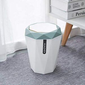 WXXGY Trash Can Funky Gadgets Plastic Swing Bin Waste Recycle Recycling Dustbins Kitchen Bathroom Rubbish Trash Refused Bins/Orange/25Cmx29Cm