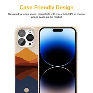 Hocents. [2+2 Pack] Tempered Glass Screen Protector Compatible with iPhone 14 Pro 6.1 inch with Camera Lens Protector [Auto-Alignment Tool] [EZ Kit] [Anti-Scratch] [Case Friendly] [HD Clear]